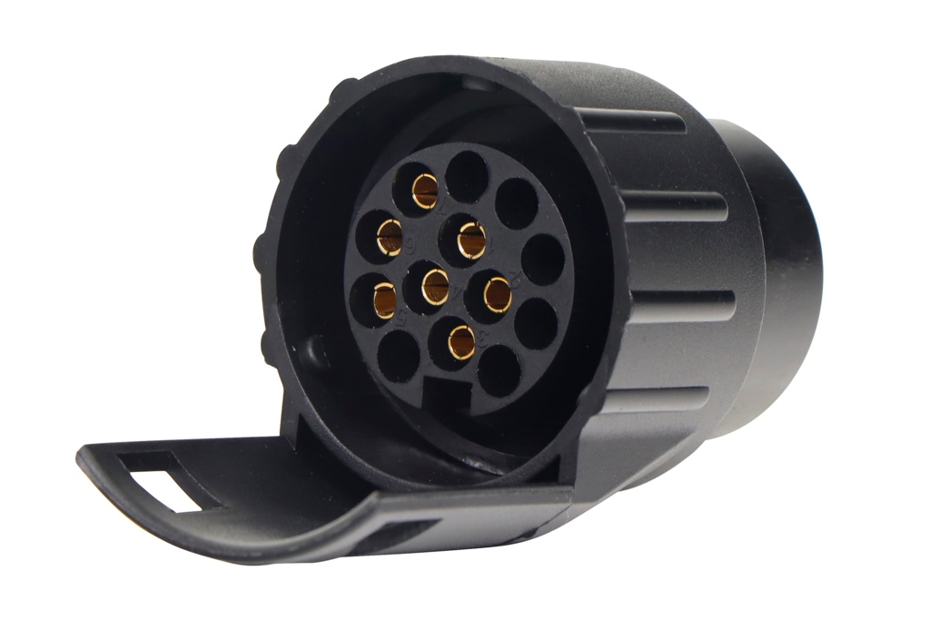 TRA31 TRAILER PIN ADAPTOR 7/13 SOCKET CONVERSION 7 PIN TO 13 PIN